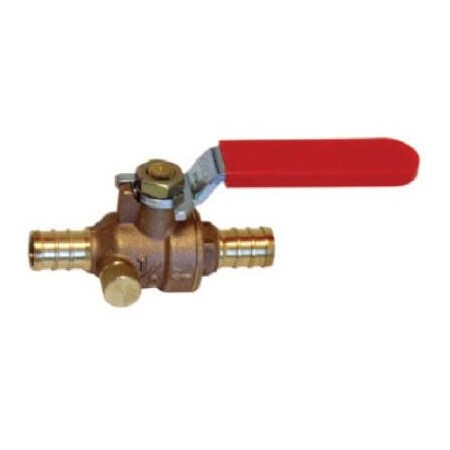 Cash Acme / Sharkbite 12x12Barb Ball Valve 24612LFA